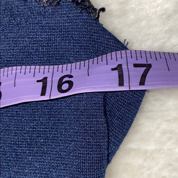 Laura Petites navy  lace mini midi sleeveless dress - Picture 4 of 11